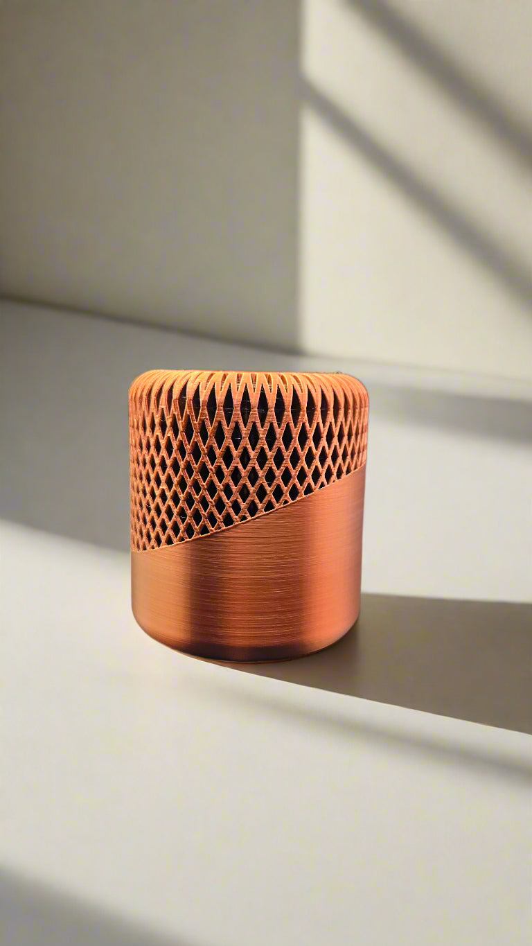 Japandi Pen Holder - Gold, Silver, Copper Mix