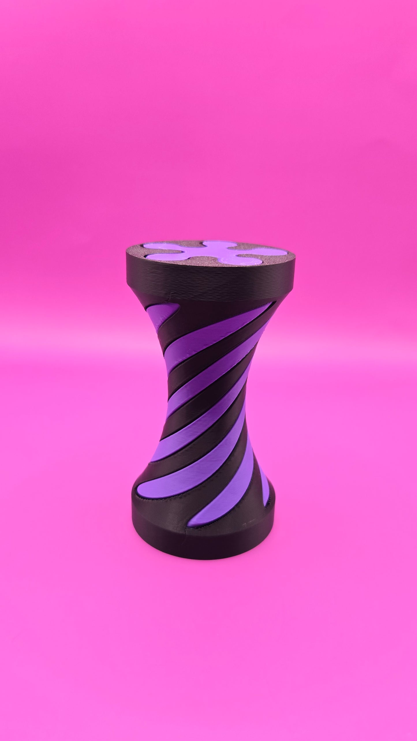 Passthrough Fidget Toy - Black and Purple