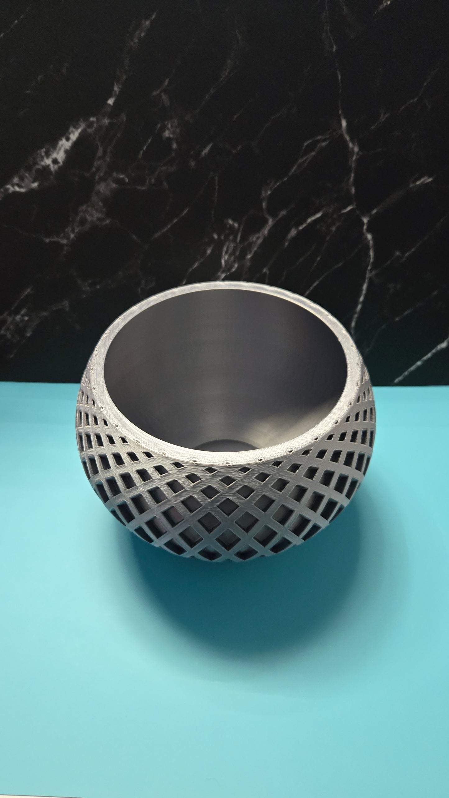 Patterned Container - Silver