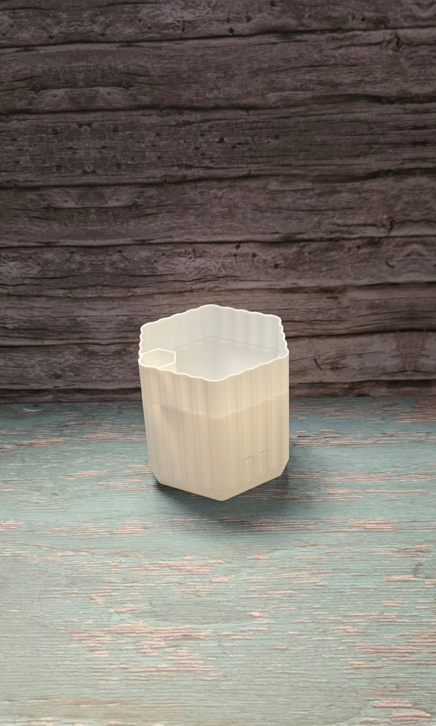 Extra Small Self Watering Planter Pot - White