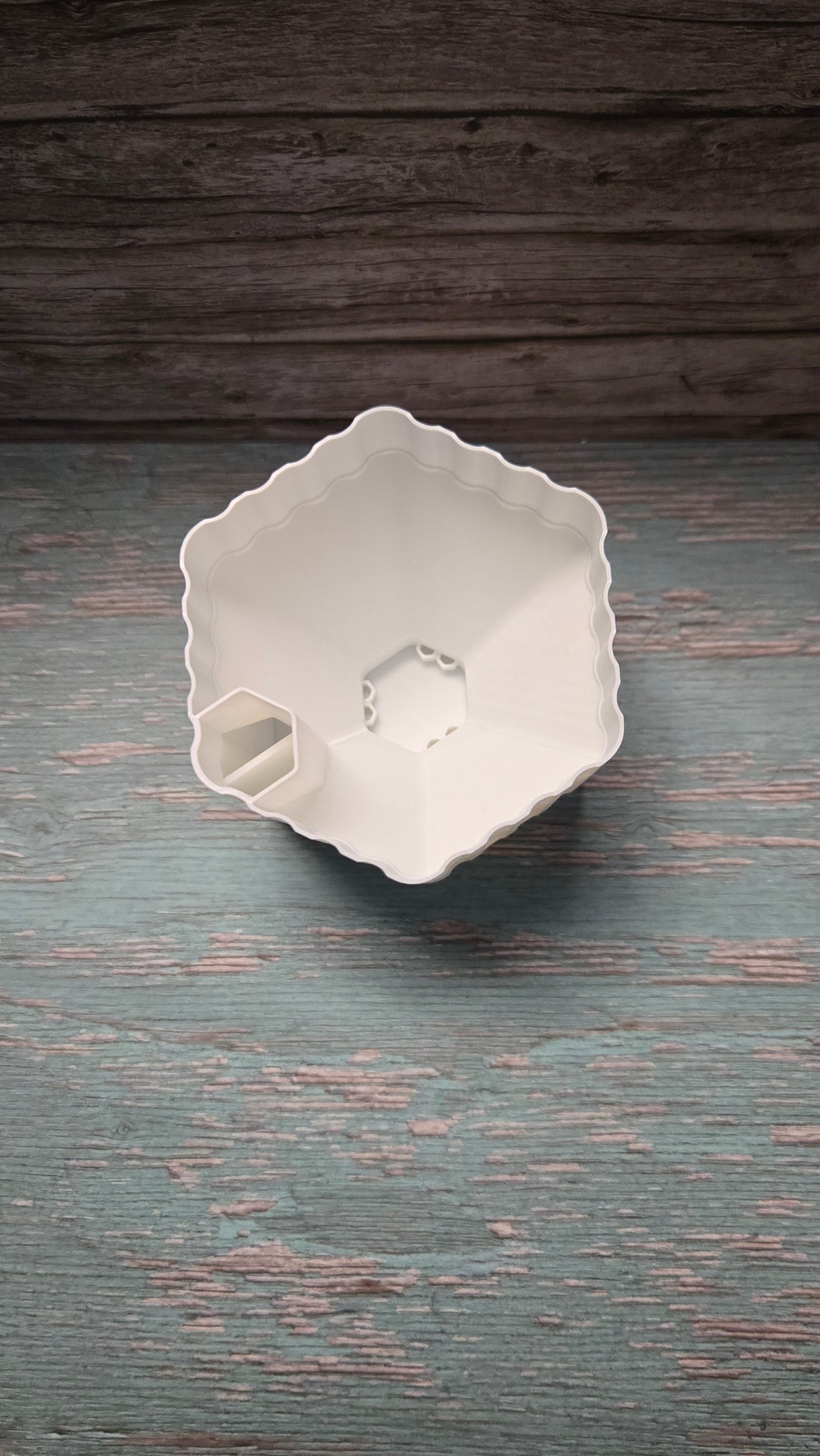 Extra Small Self Watering Planter Pot - White