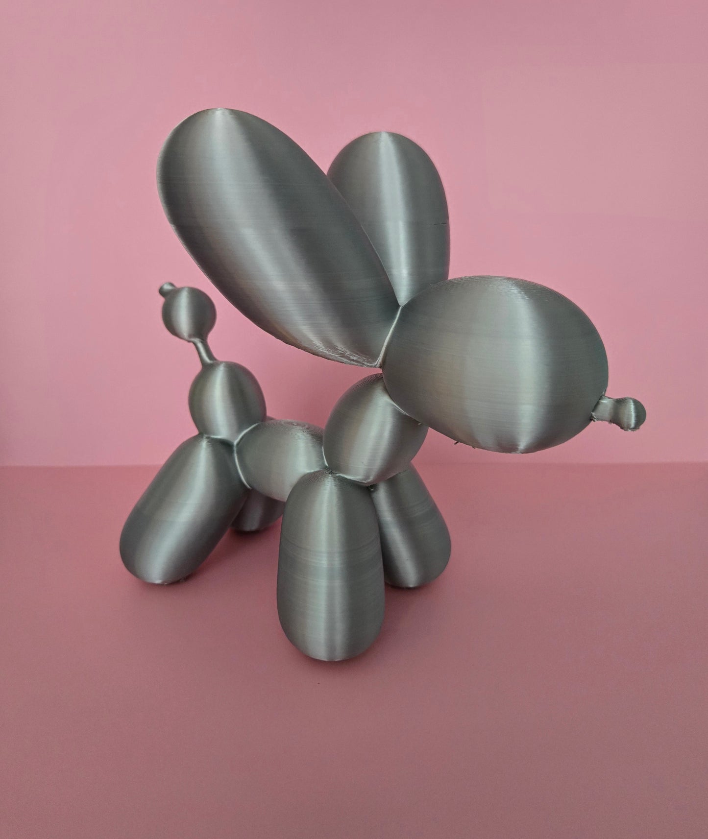 Large Balloon Dog - Silver