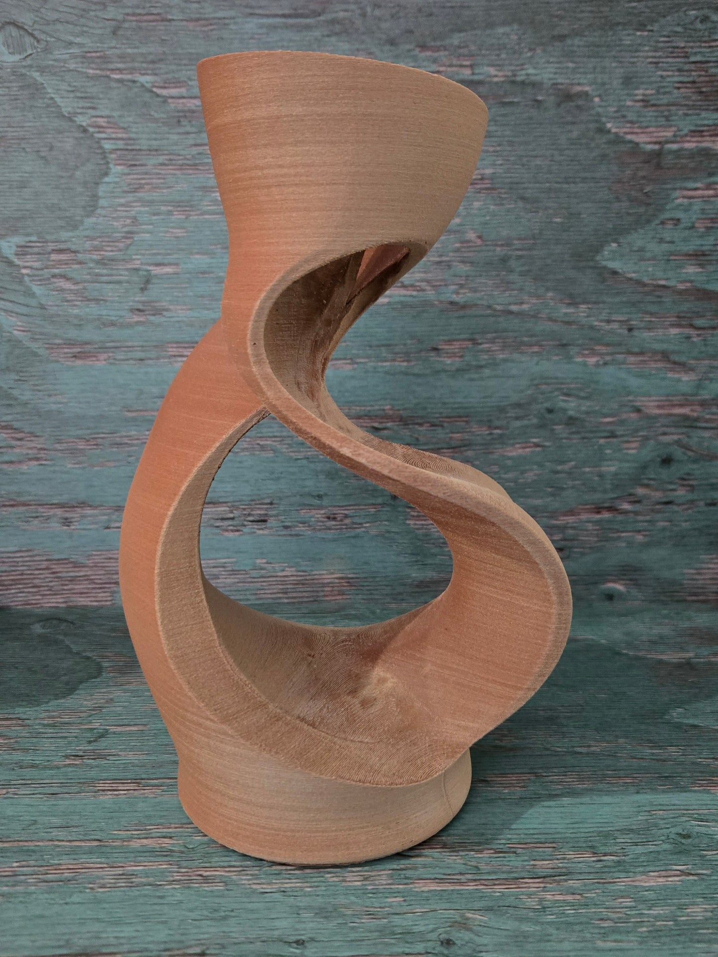 Design Art Sculpture - Walnut Natural Wood