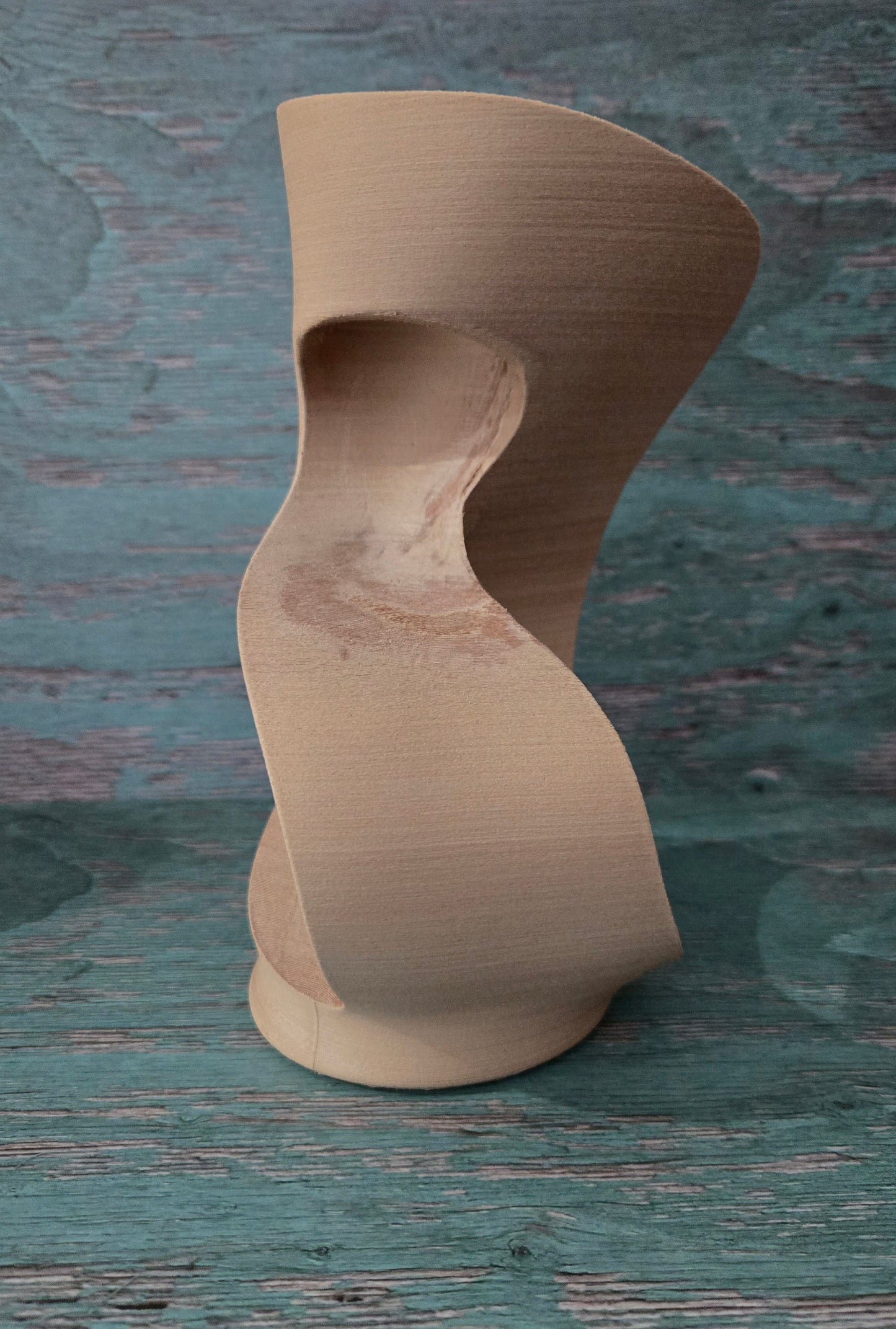 Design Art Sculpture - Walnut Natural Wood