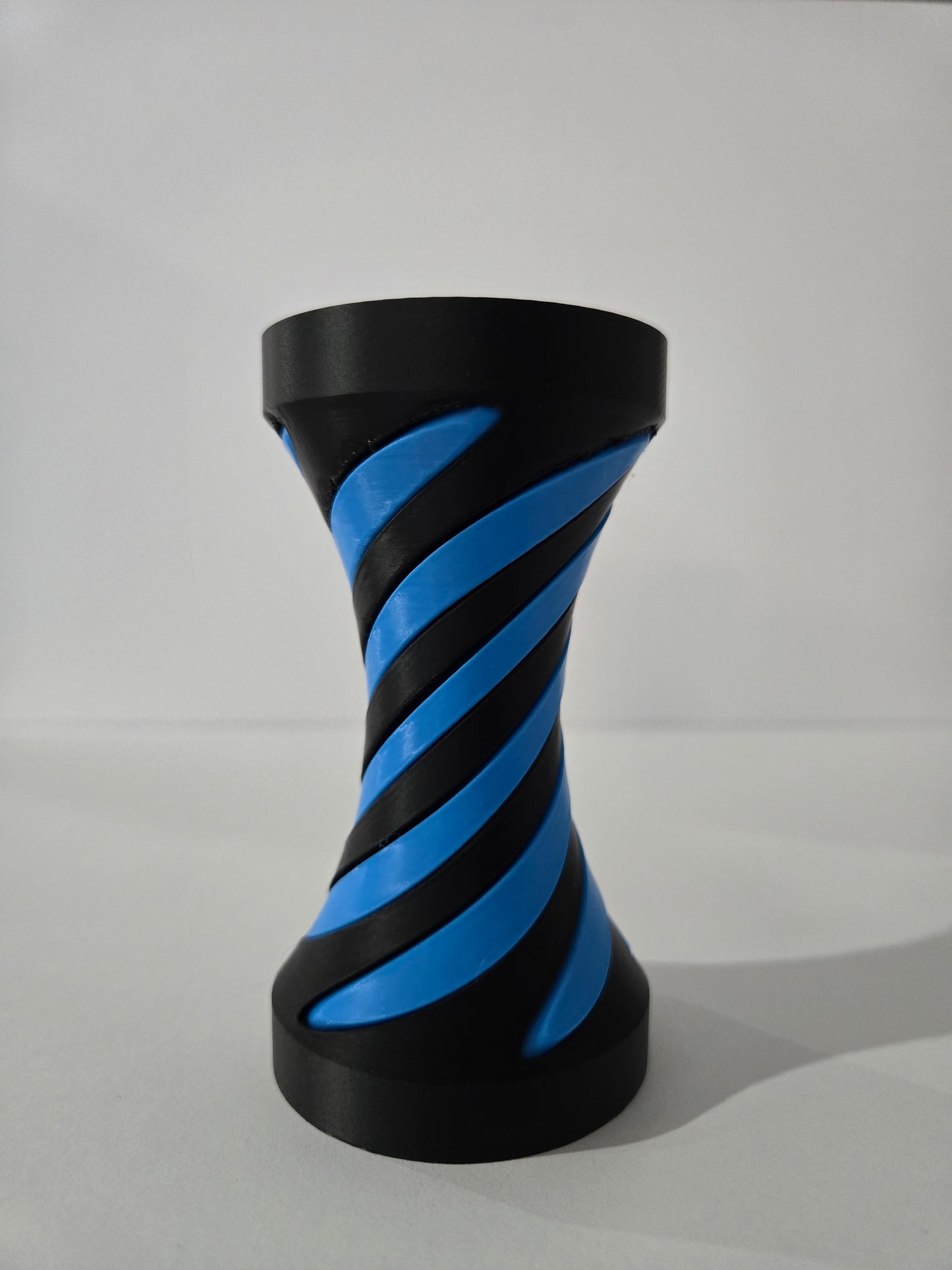 Passthrough Fidget Toy - Black and Blue
