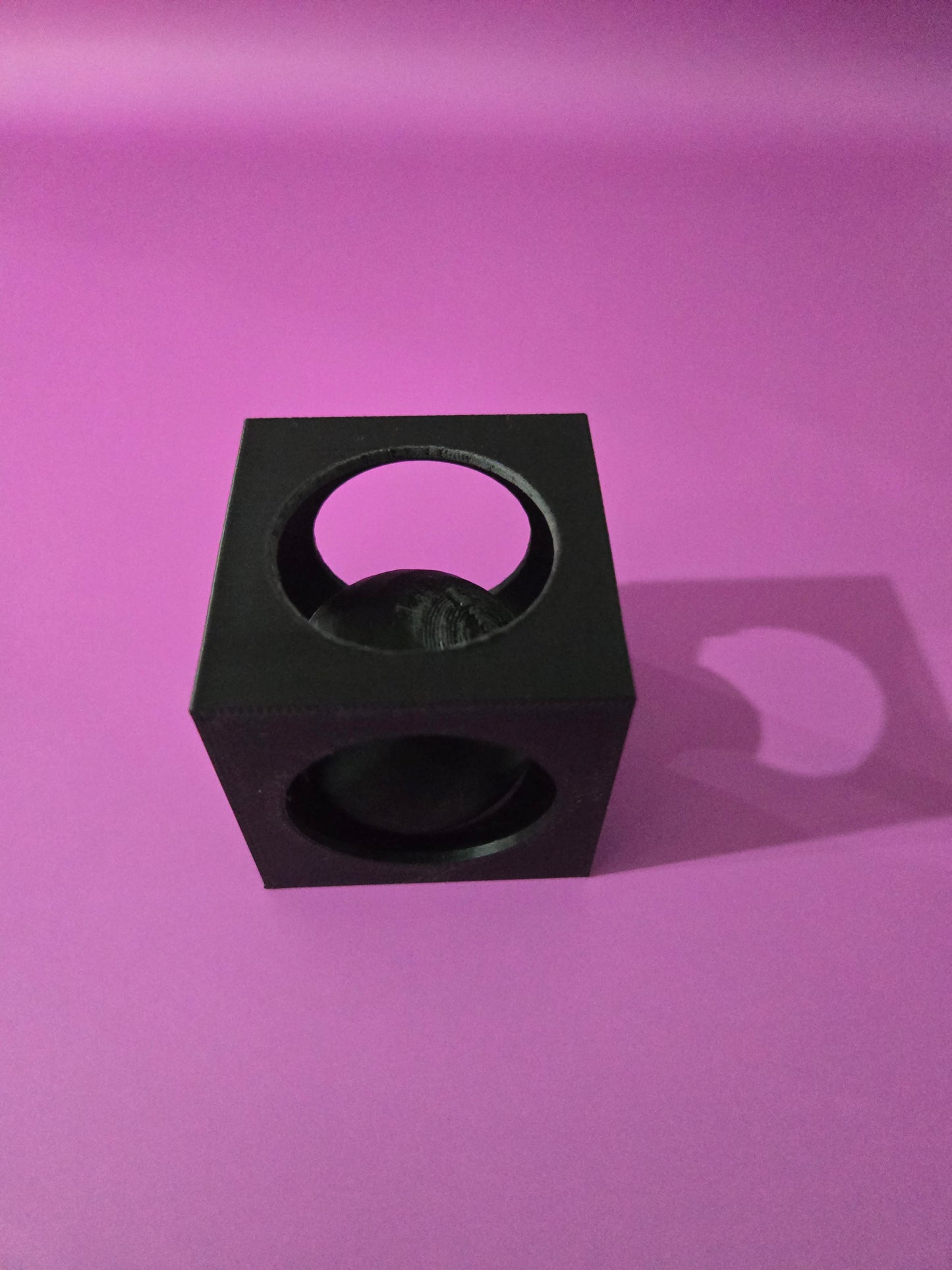 Ball in Cube Fidget Toy - Black