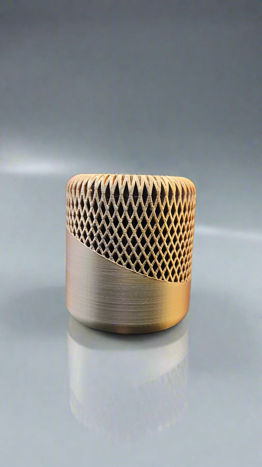 Japandi Pen Holder - Gold, Silver, Copper Mix