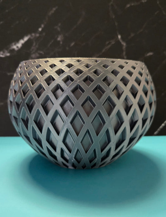 Patterned Container - Silver