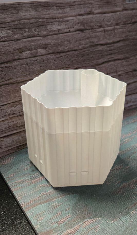 Large Self Watering Planter Pot - White