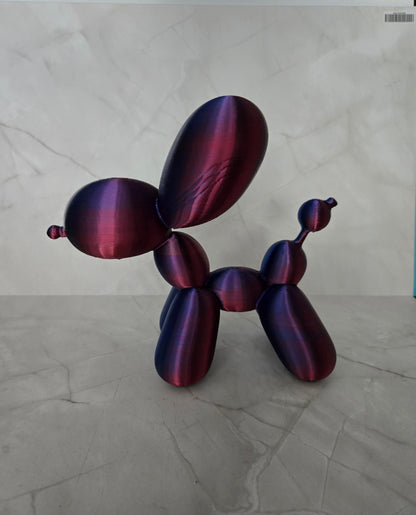 Large Balloon Dog - Blue and Red Mix