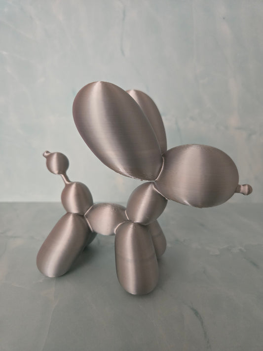 Medium Balloon Dog - Silver