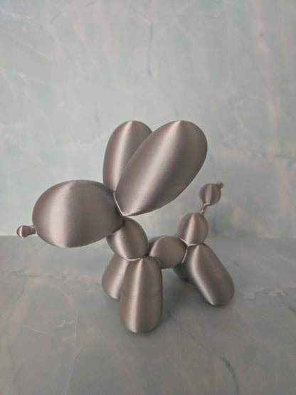 Medium Balloon Dog - Silver