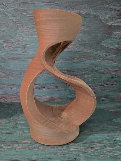 Design Art Sculpture - Walnut Natural Wood