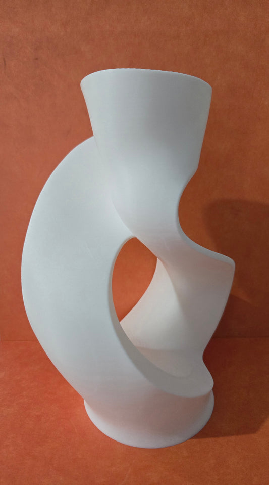 Design Art Sculpture - White