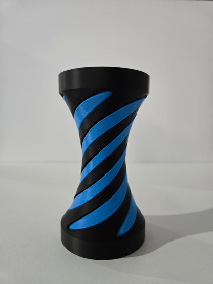 Passthrough Fidget Toy - Black and Blue
