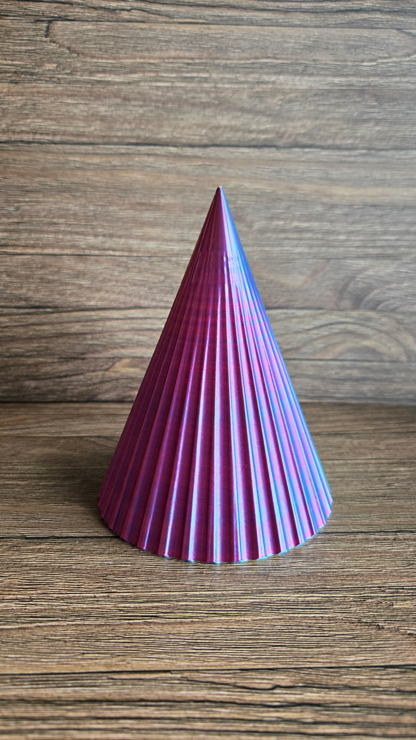 Holiday Tree Set of 4 - Blue, Yellow, Fuchsia Mix (Large Diamond, Medium Scalloped, Small Diamond, and Medium Segmented)