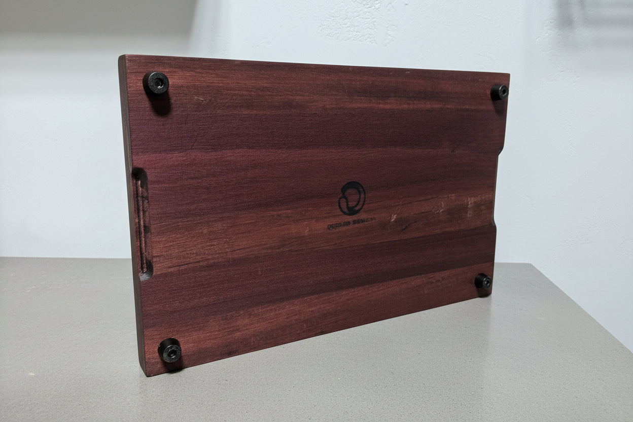 Large Rustic Cutting Board - Exotic Purple Heart