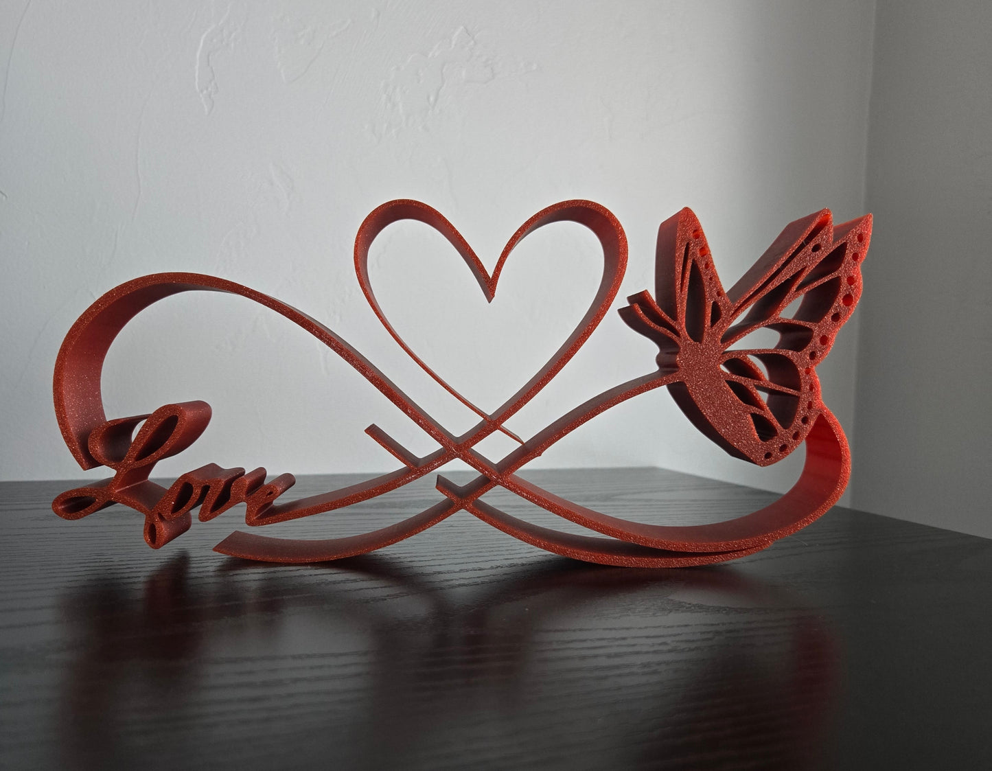 Infinity Love Sign with Butterfly