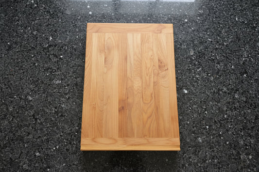 Premium Pull Out Cutting Board - Cherry and White Oak