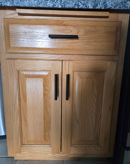 Premium Pull Out Cutting Board - Cherry and White Oak